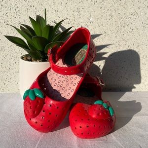 Strawberry Mini Melissa Sandals
